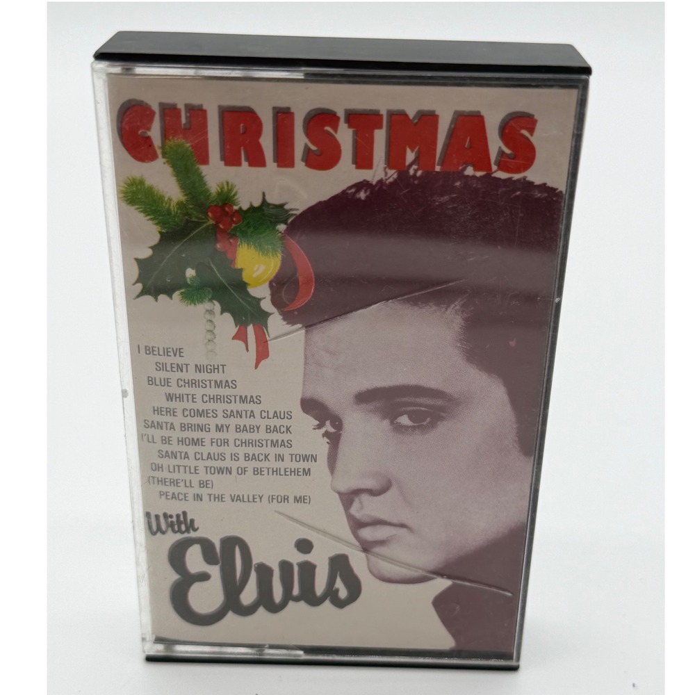 Elvis Presley Christmas With Elvis Cassette Tape 1987‎ Movieplay Gold Holiday